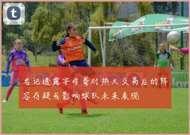 名记透露字母哥对热火交易后的阵容存疑或影响球队未来表现